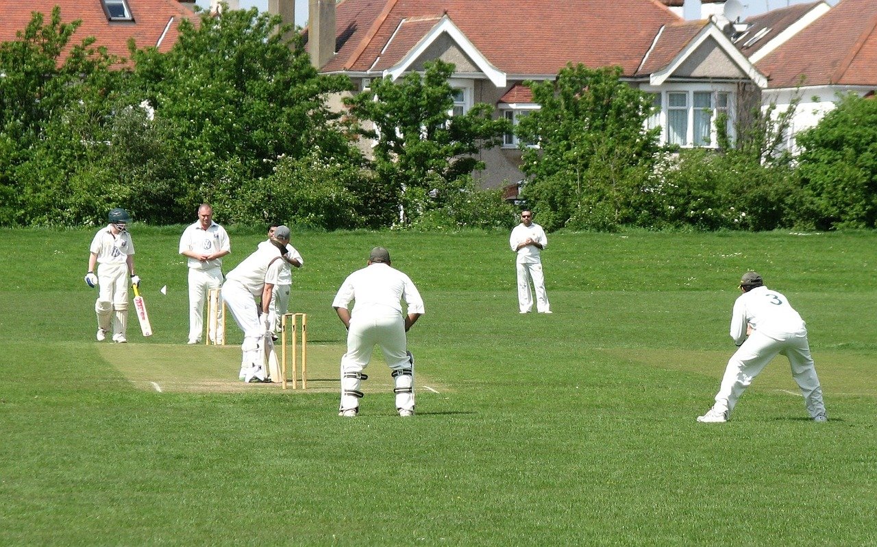 Still there are old man playing cricket